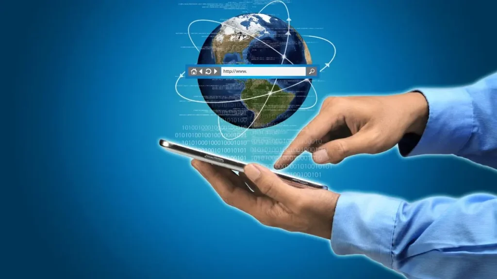 internet via satélite para celular