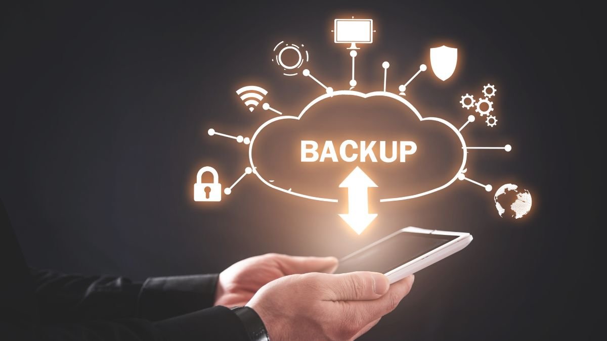 como fazer backup