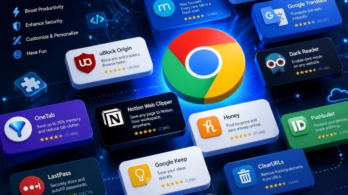 extensões chrome