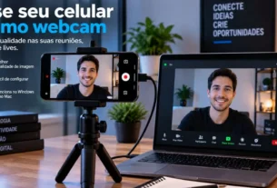 como usar o celular como webcam