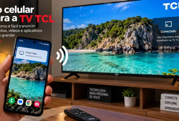 como conectar celular na tv tcl